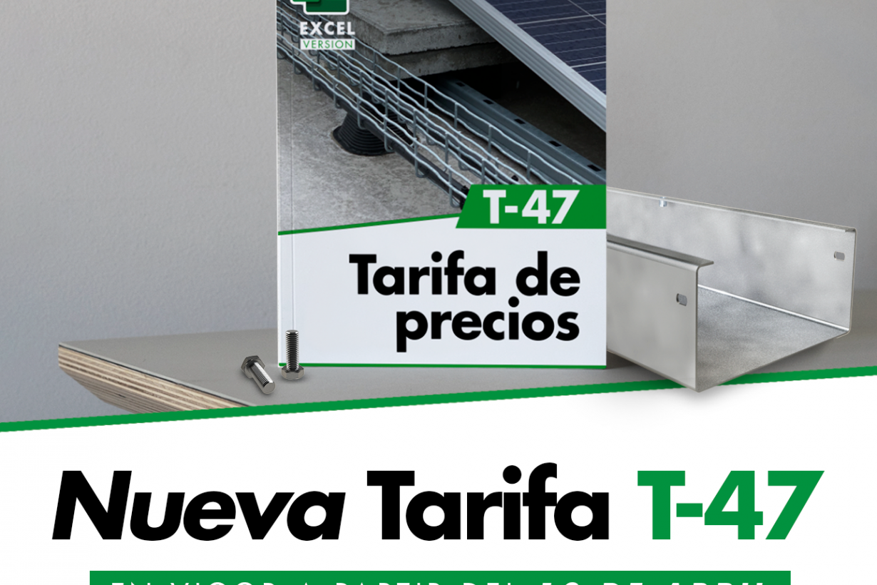 Basor actualiza su tarifa de precios a la versión T-47