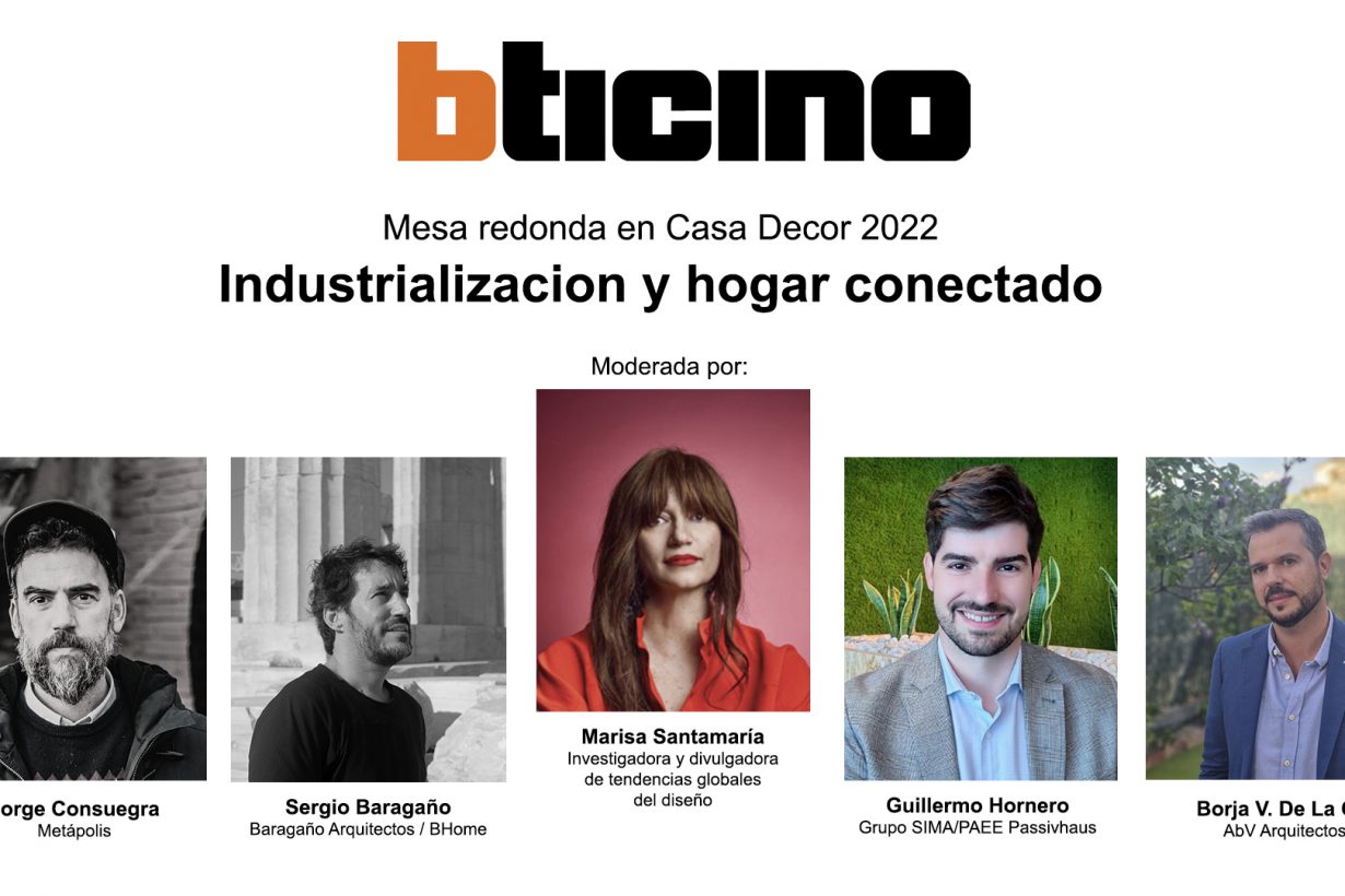Arquitectos expertos en industrialización debatirán sobre las posibilidades del hogar conectado