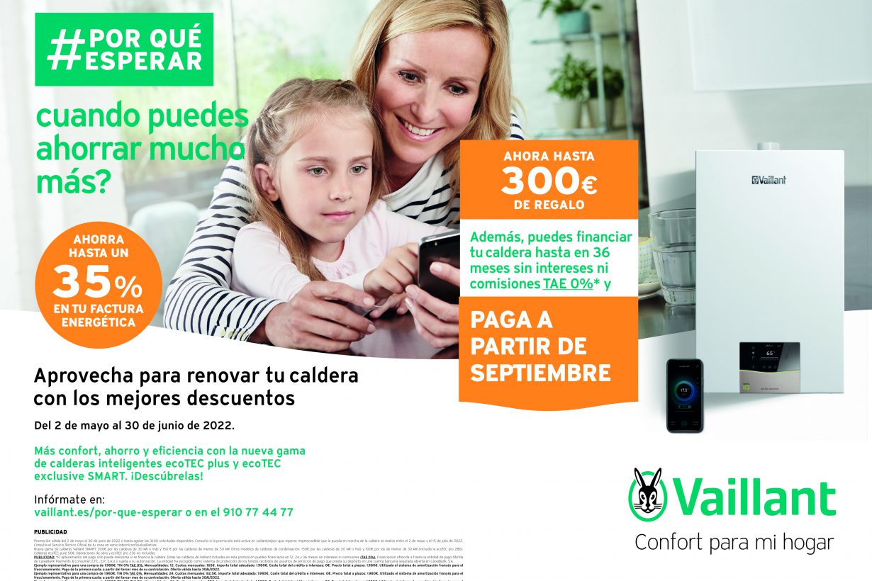 Revolucionaria promoción de Vaillant