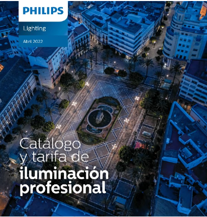 Philips presenta su nuevo catálogo y tarifa profesional 2022