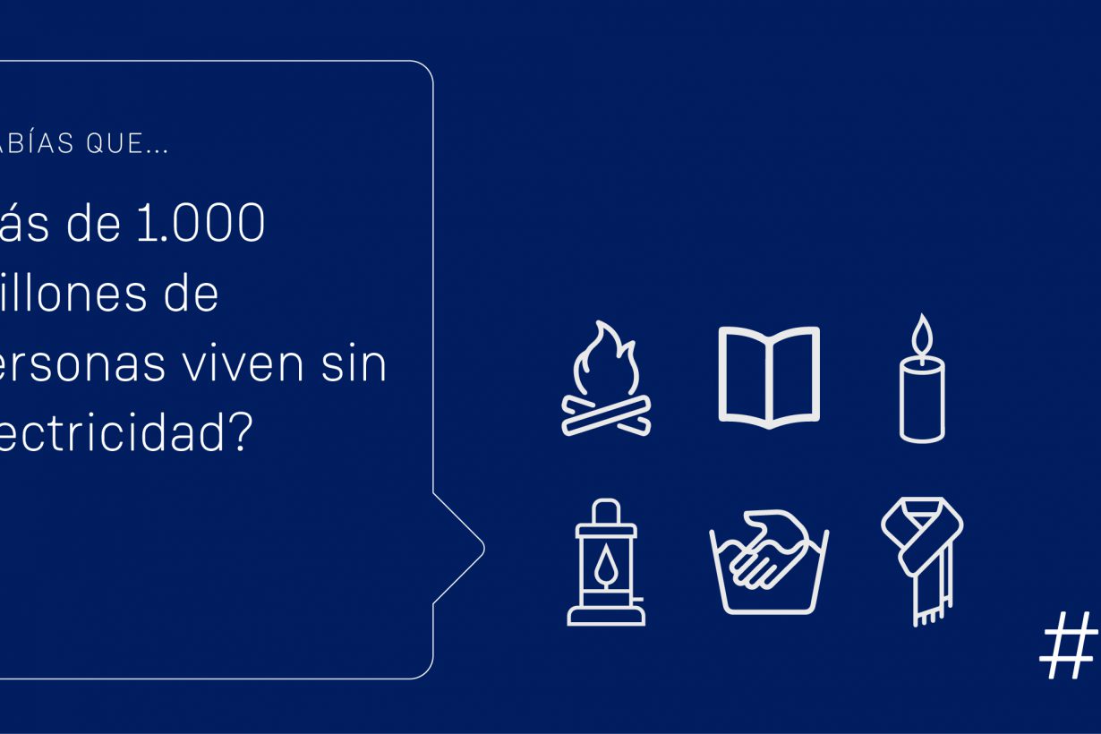 Sabias que 1000 millones de personas viven en electricidad en el mundo a día de hoy