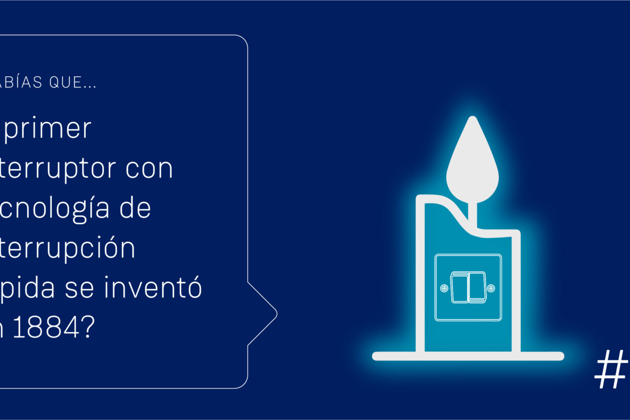 ¿Sabías que el primer interruptor se inventó en 1884