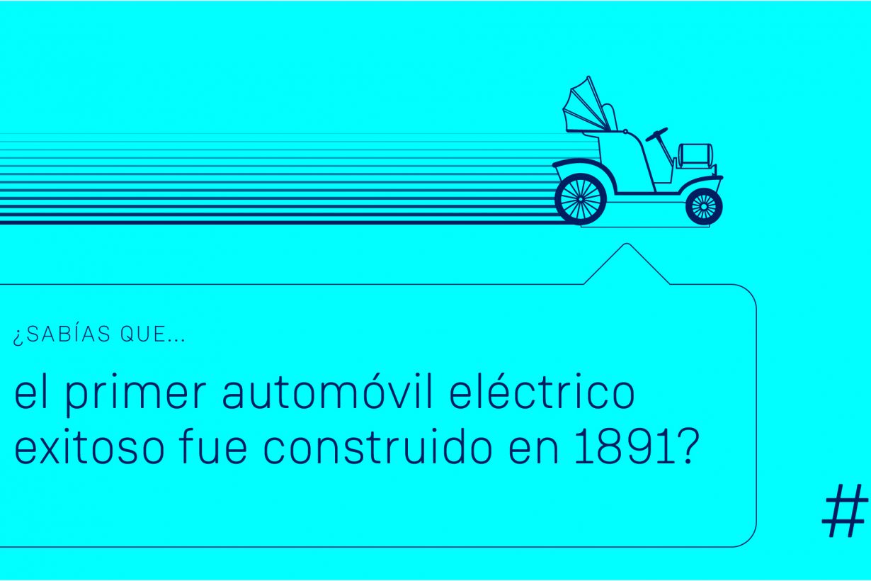 ¿Sabías que el primer vehículo eléctrico exitoso fue fabricado en 1891