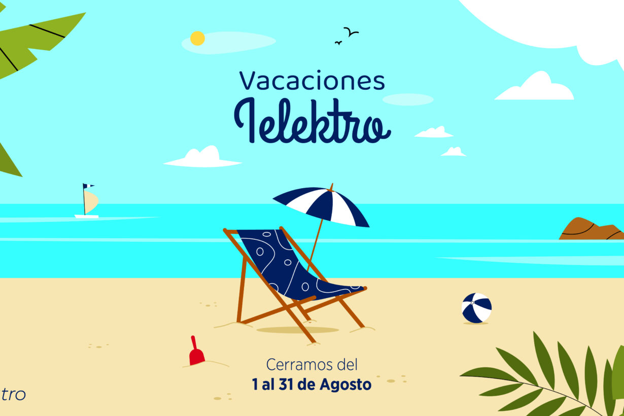 iElektro se despide hasta el 1 de septiembre