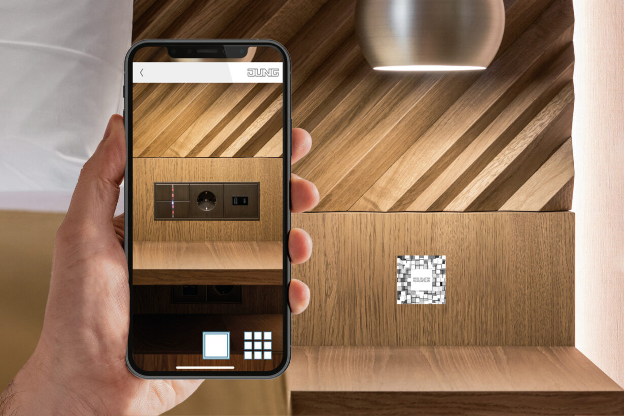 La realidad aumentada de JUNG llega a los hoteles con la última actualización de la app AR-Studio