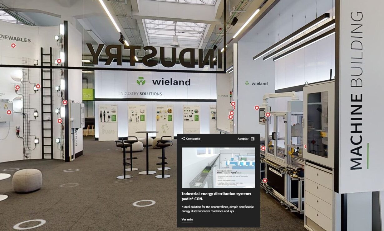 WIELAND ELECTRIC, nuevo show room virtual: