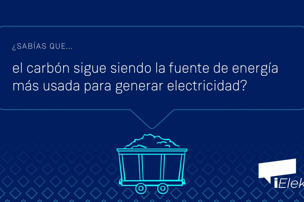 el carbón sigue siendo la fuente más usada para generar electricidad