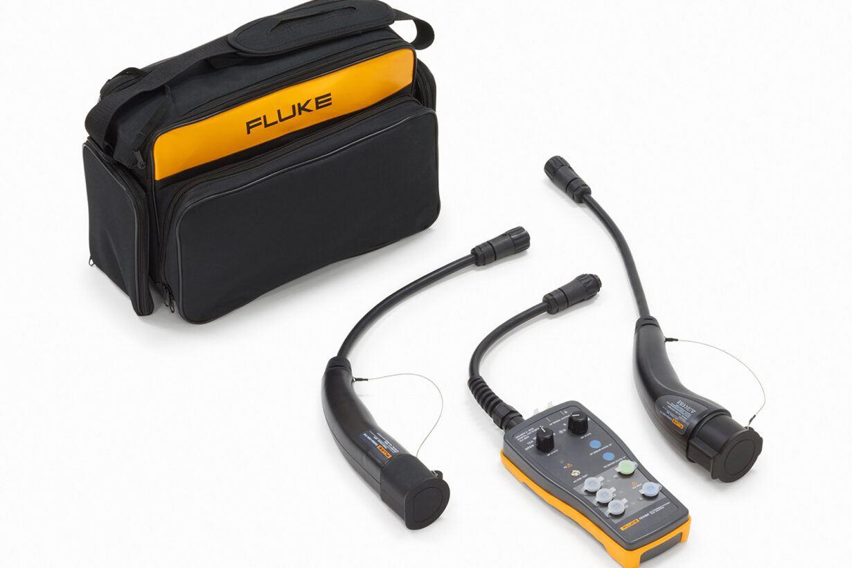 Fluke anuncia un nuevo adaptador para la instalación y el mantenimiento de estaciones de carga de vehículos eléctricos