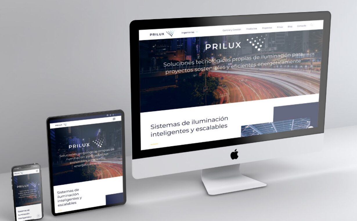 Prilux se renueva: nueva imagen corporativa y página web