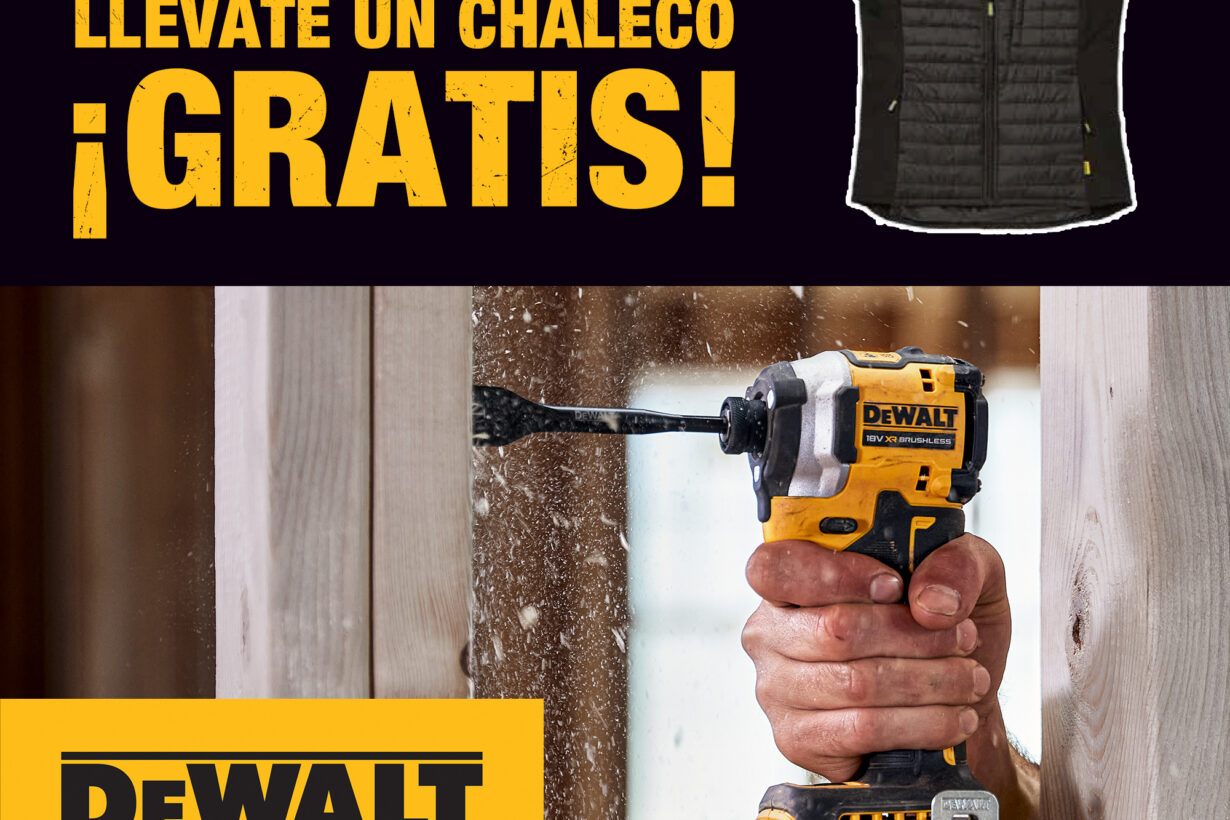 Descubre la campaña redención de DEWALT