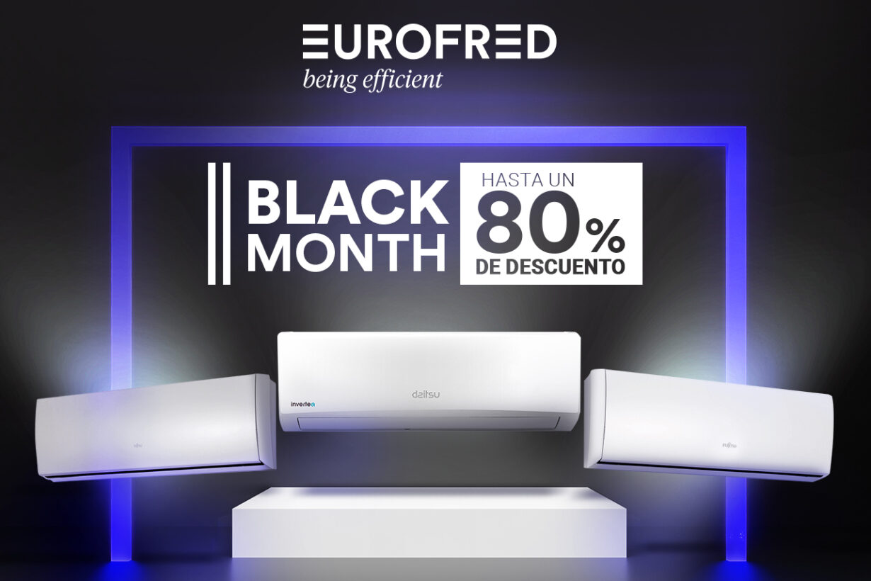 En el Black Month de Eurofred, comprar más te cuesta hasta un 80 % menos