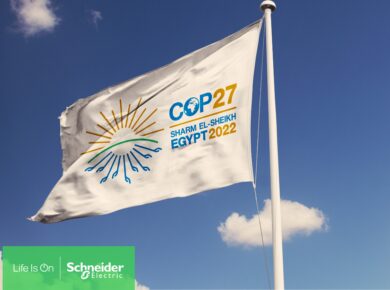 Schneider Electric marca el inicio de la COP27 con un nuevo llamamiento y el compromiso de reforzar la colaboración público-privada