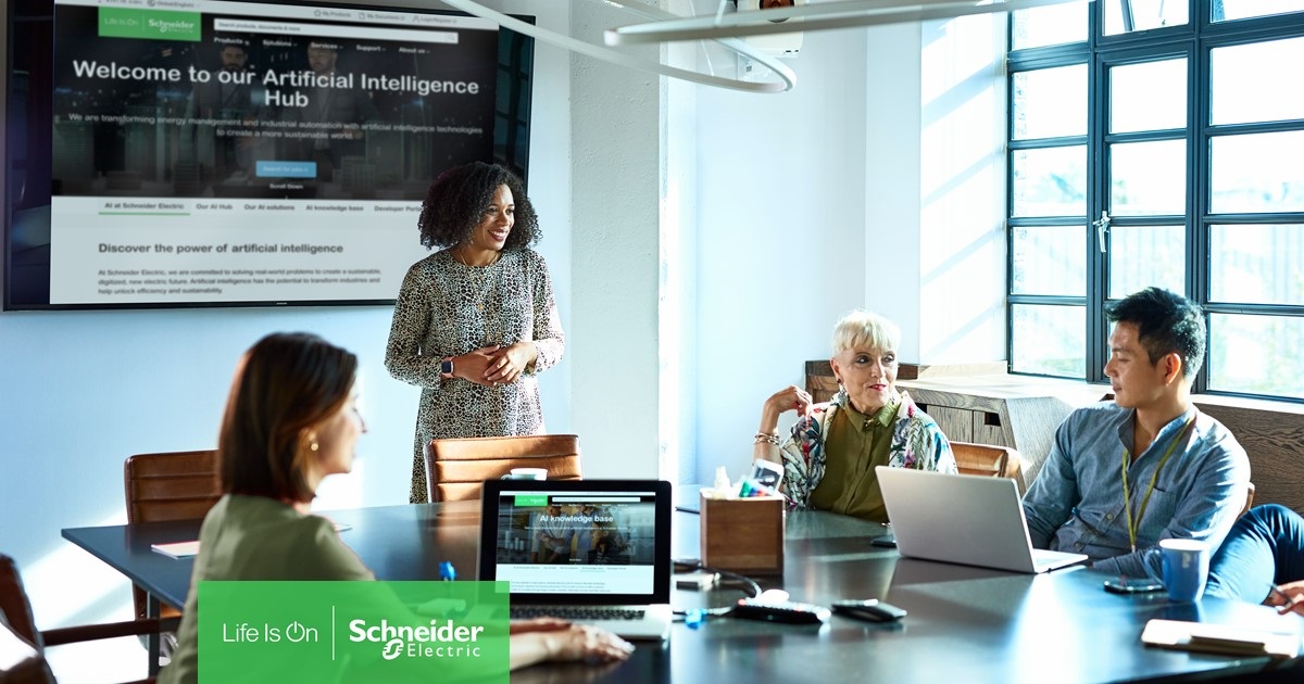 Schneider Electric acelera su estrategia de IA a escala, con un sólido progreso en su primer año