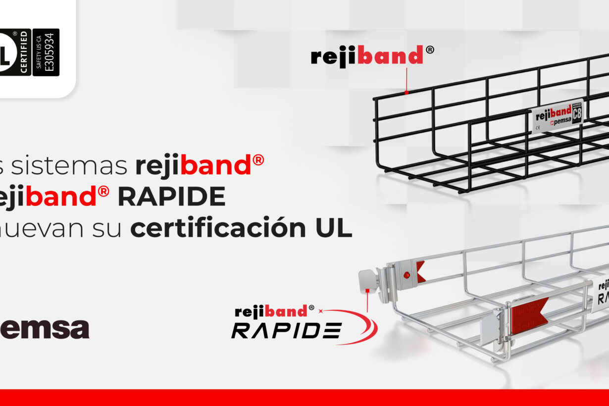 Los Sistemas Rejiband® y Rejiband® RAPIDE renuevan y amplían su Certificación UL