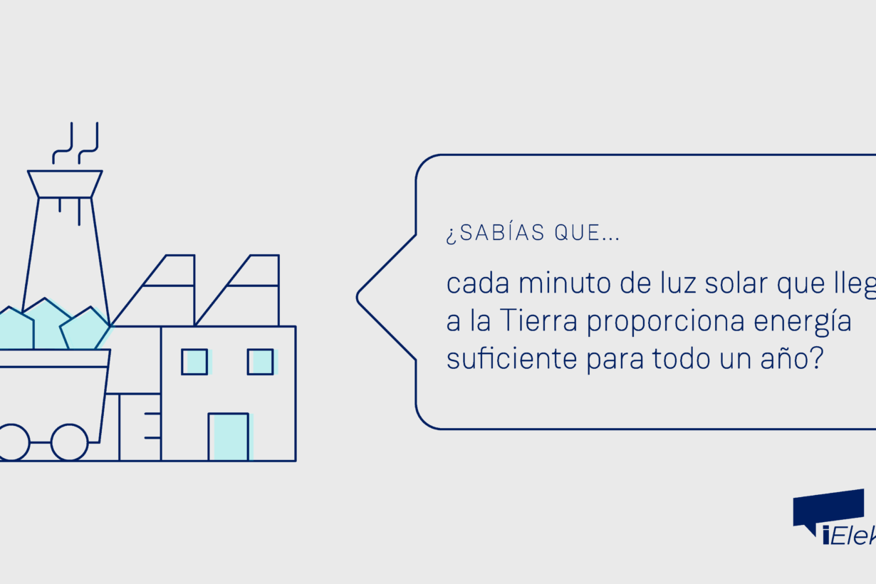 Sabías que con la energía que llega del Sol en un minuto se cubriría la demanda de un año