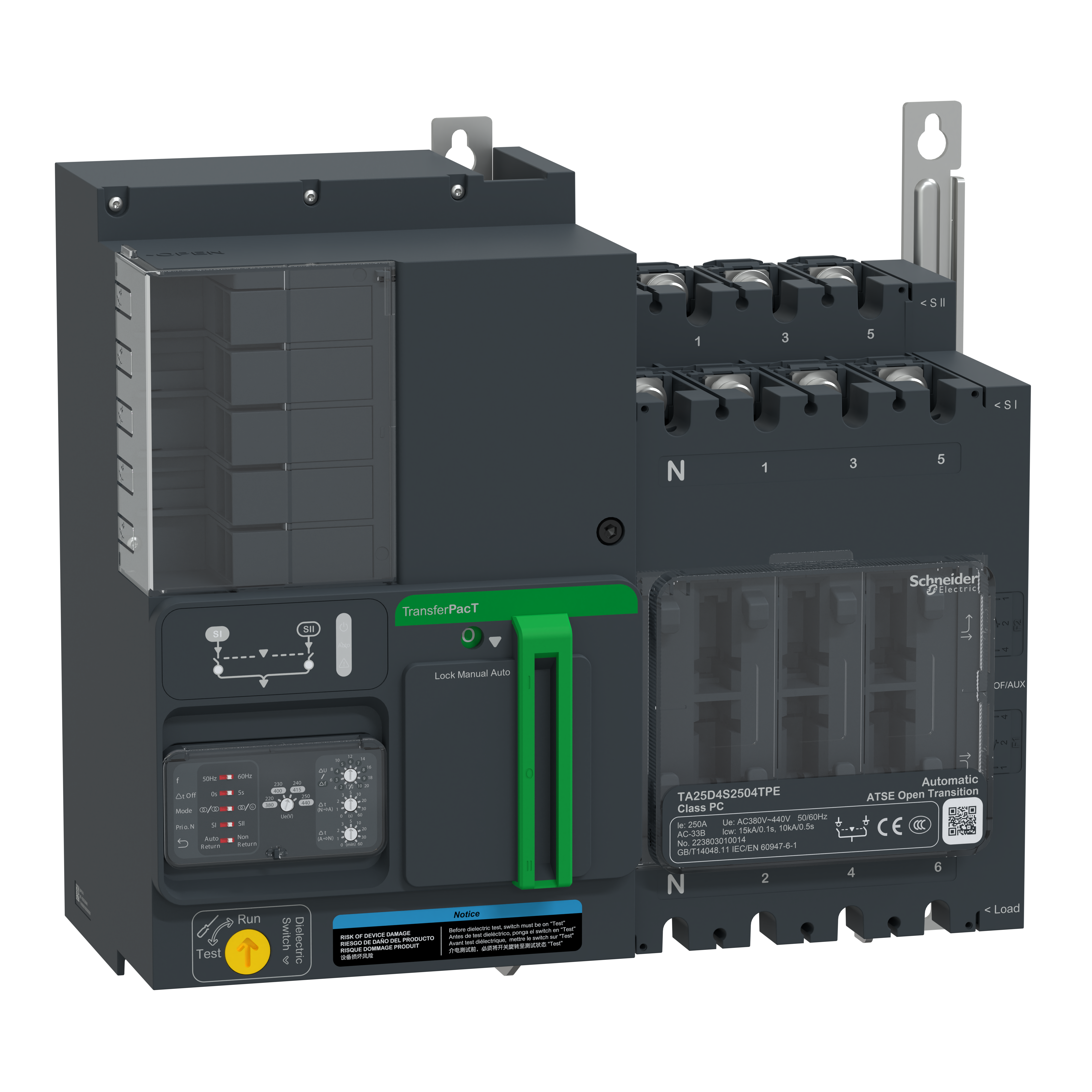 La última generación de conmutadores automáticos de redes TransferPacT de Schneider Electric propone un diseño robusto, fiable, modular y escalable, con la máxima velocidad de transferencia del mercado
