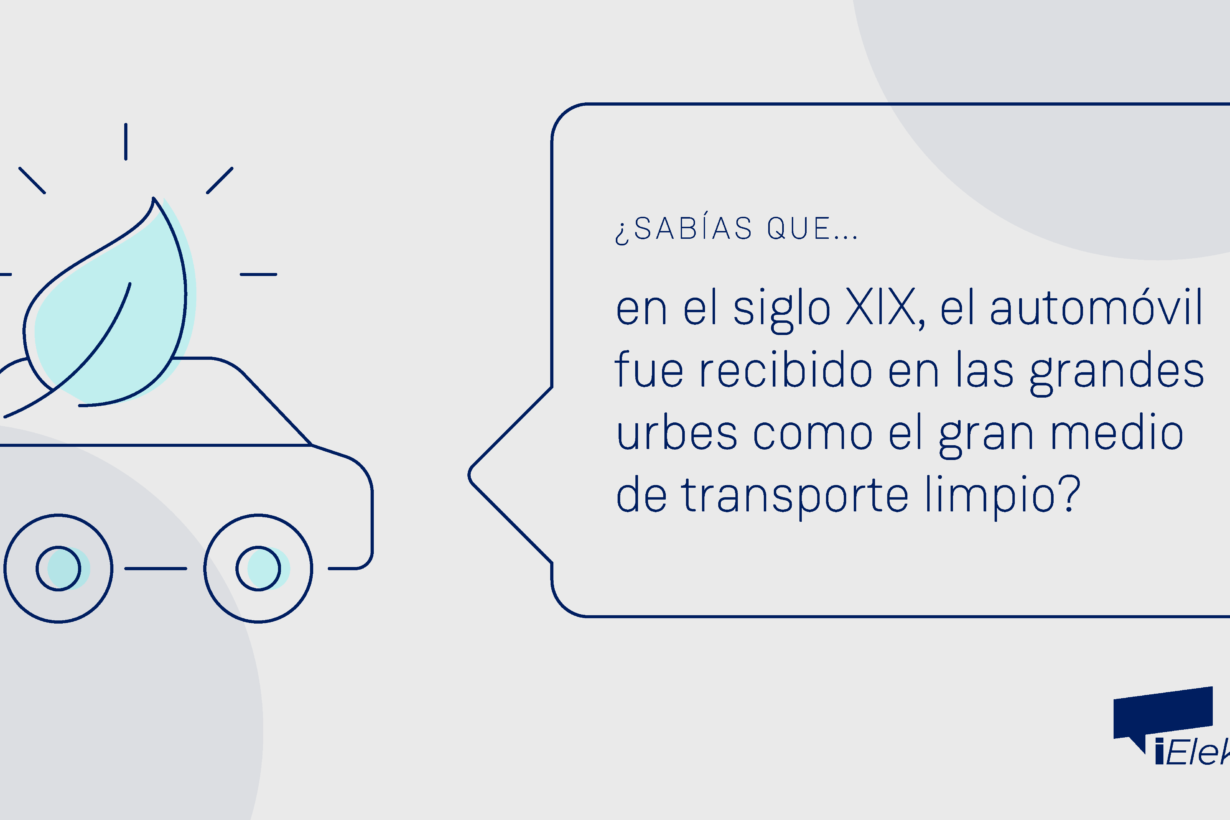 ¿Sabías que, en el Siglo XIX, el coche fue recibido en las ciudades como un sistema de transporte limpio?