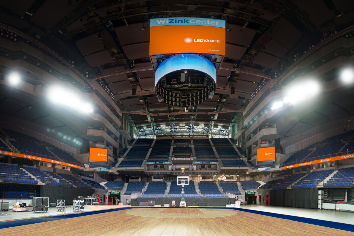 La iluminación NBA llega al WiZink Center de la mano de LEDVANCE