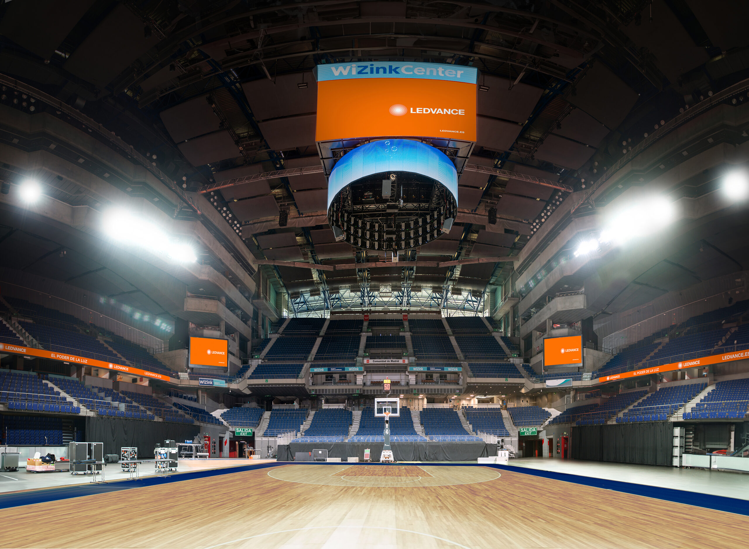 La iluminación NBA llega al WiZink Center de la mano de LEDVANCE