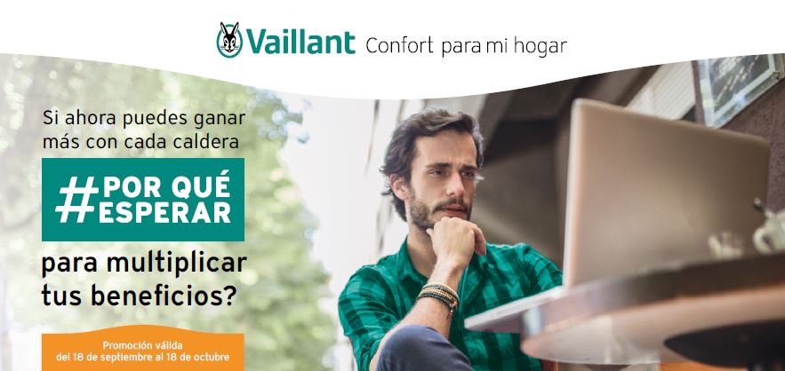 Nueva promoción Vaillant para instaladores