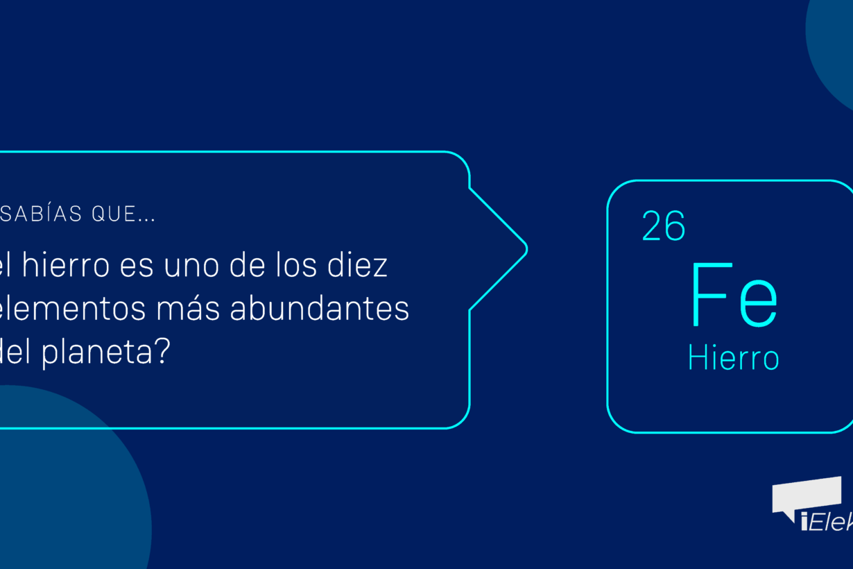 Sabías que el hierro es uno de los diez elementos más abundantes del planeta