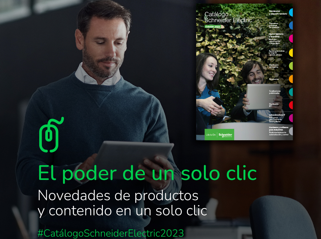 Schneider Electric lanza su nuevo Catálogo general interactivo 2023