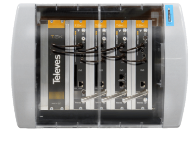Televés lanza un nuevo transmodulador de satélite para cabecera T.0X