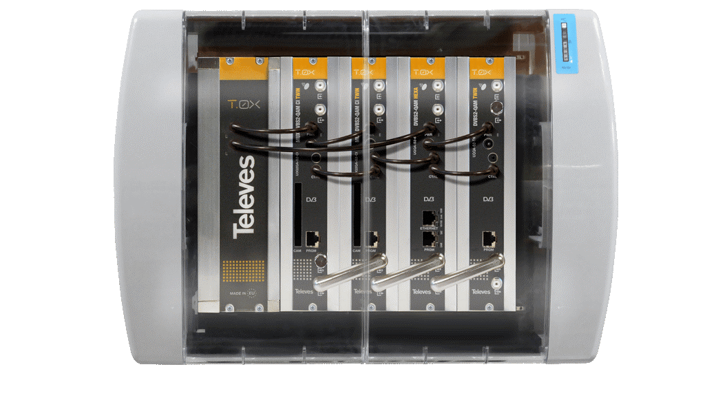 Televés lanza un nuevo transmodulador de satélite para cabecera T.0X