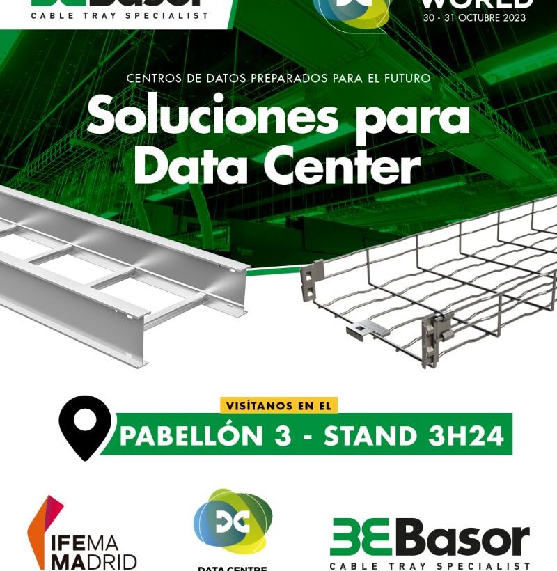 BASOR Electric acude a Data Centre World Madrid 2023