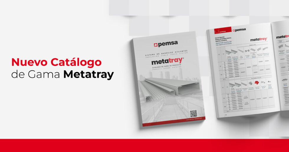 Pemsa presenta el catálogo de su nueva gama de bandejas aislantes metatray®