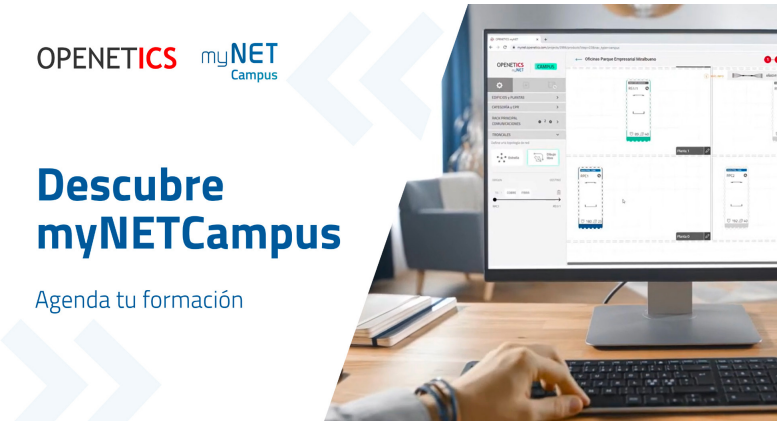 myNET Campus de OPENETICS revoluciona la ingeniería con su innovador configurador de cableado estructurado VDI para redes LAN y Campus