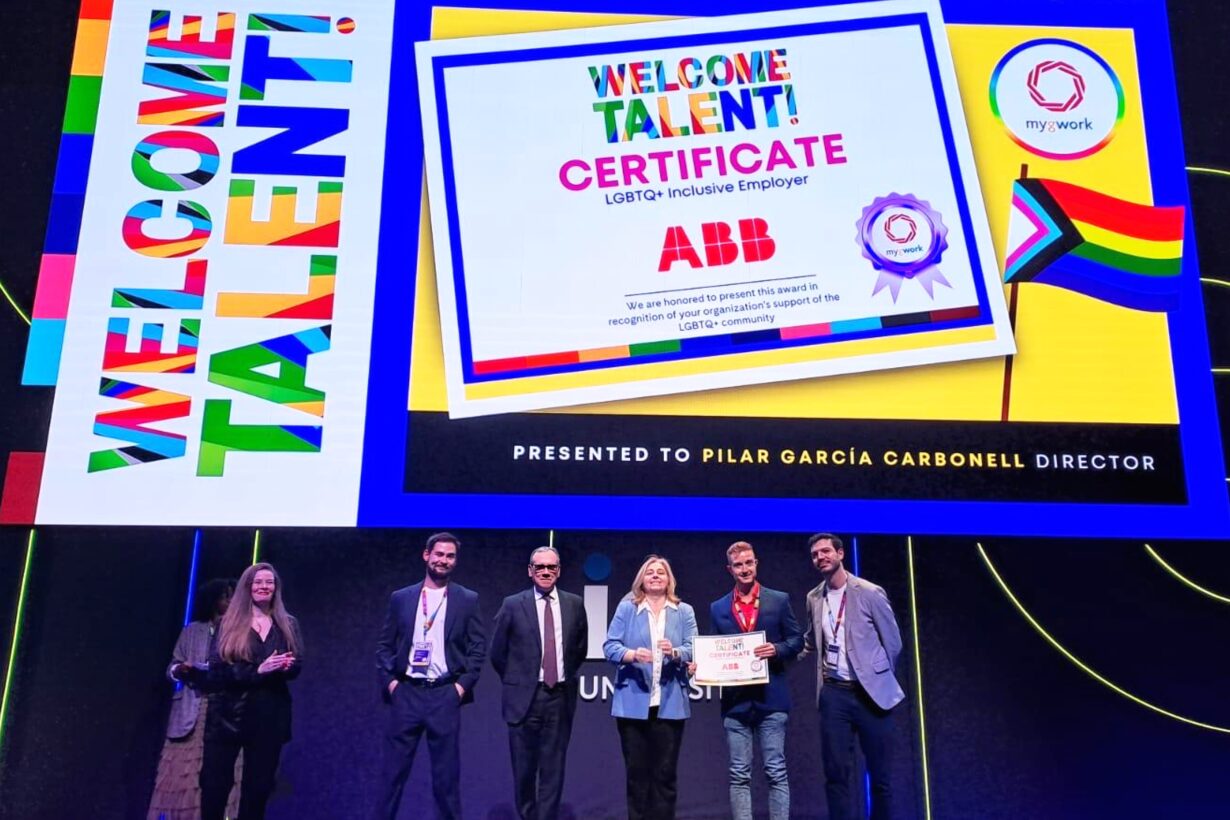 El Grupo ABB recibe la certificación Inclusive LGBTQ+ Employer por su compromiso con la igualdad y visibilidad del colectivo