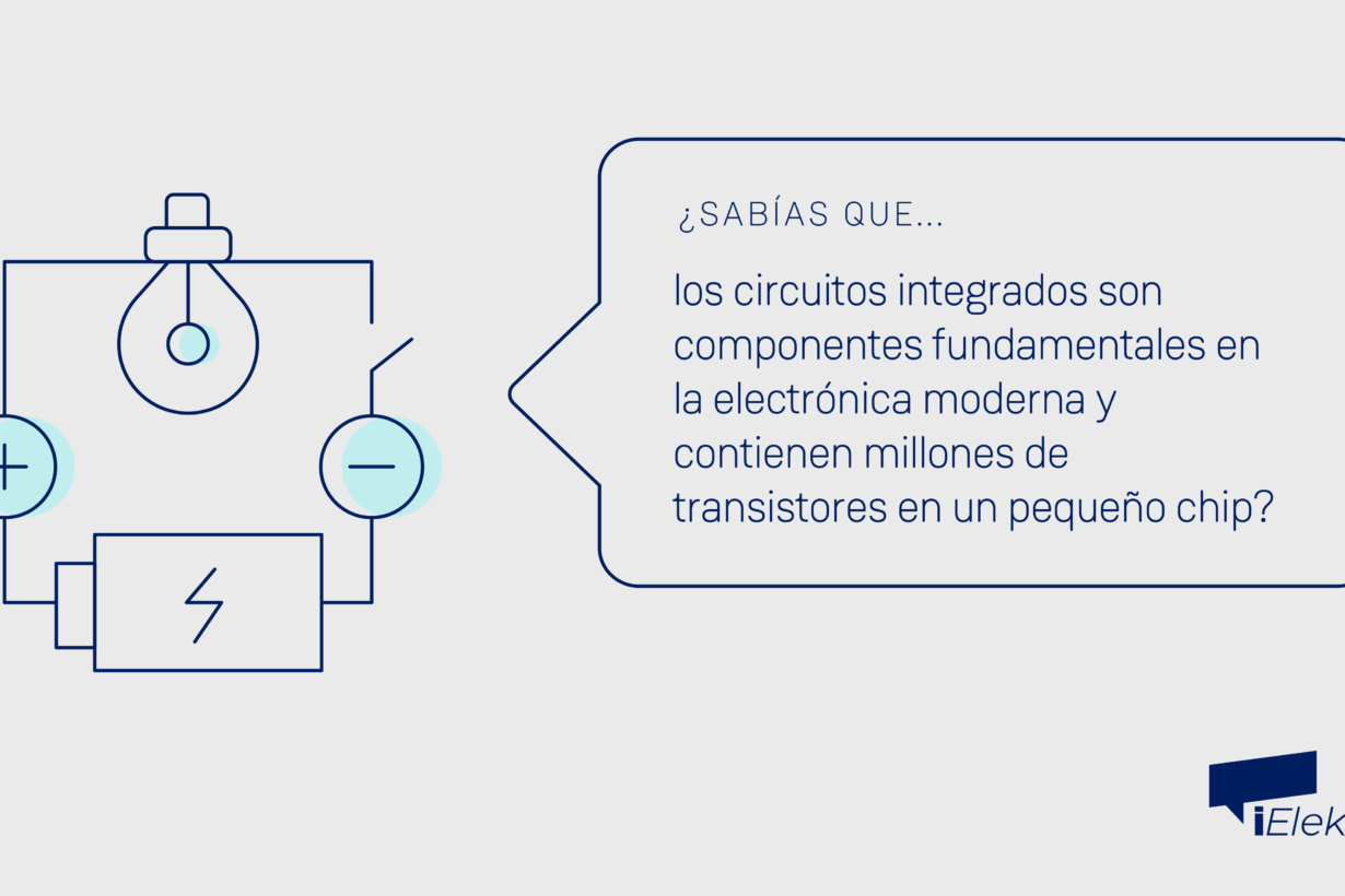 ¿Sabías que los circuitos integrados son componentes esenciales en la electrónica moderna, conteniendo millones de transistores en un pequeño chip