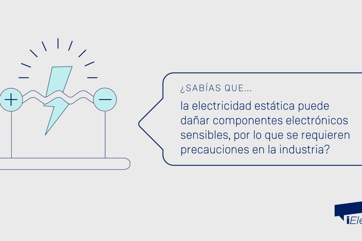 ¿Sabías que la electricidad estática puede dañar los componentes electrónicos