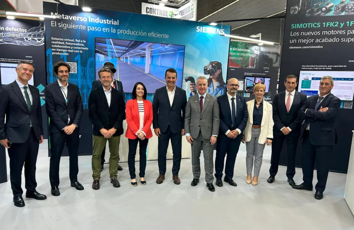 El metaverso de Siemens revoluciona el negocio de máquina herramienta en la BIEMH 2024