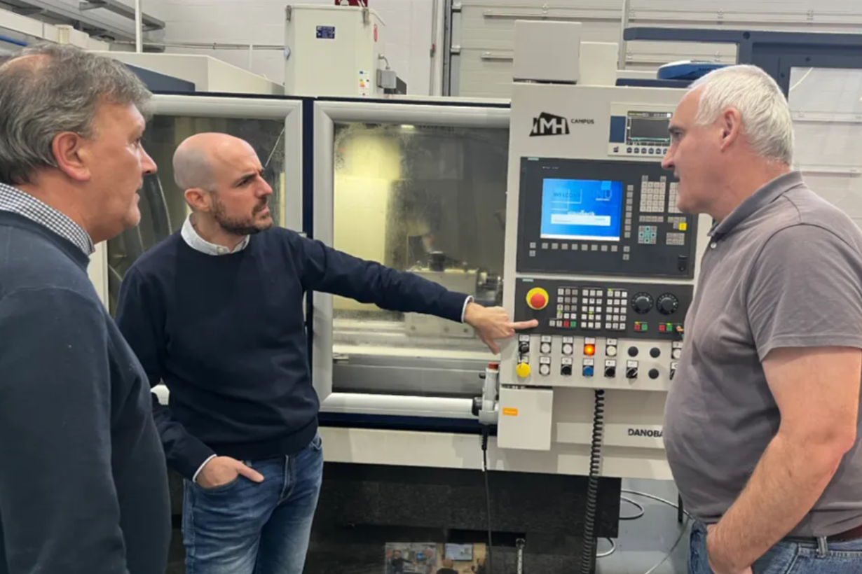 IMH incorpora el uso del Gemelo Digital para la formación especializada en máquina herramienta