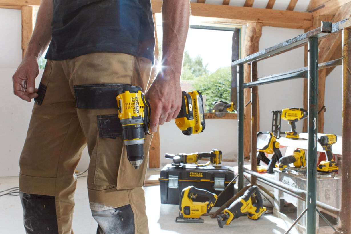 Sistema V20 de STANLEY® FATMAX®, única batería compatible con todas las herramientas