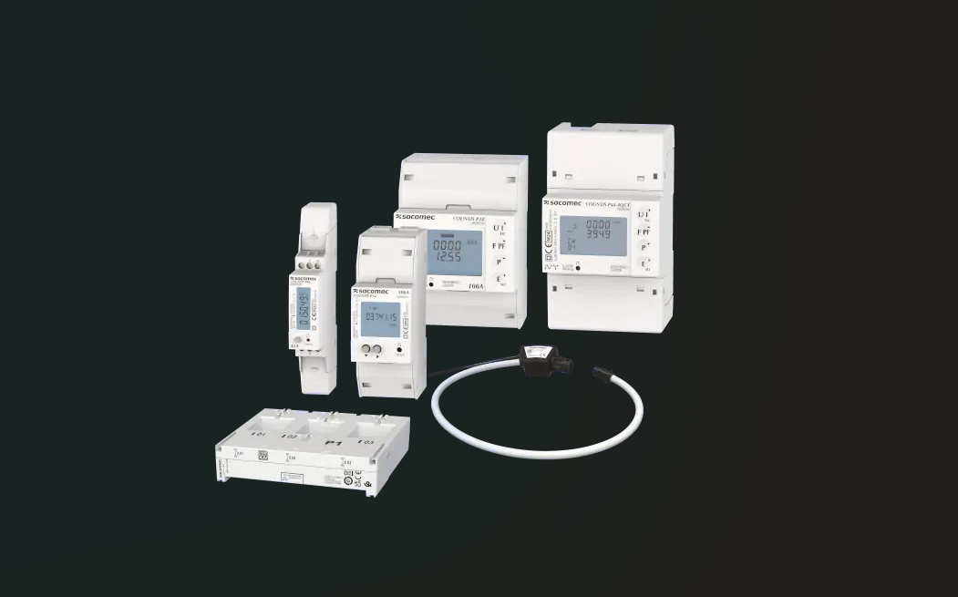 Socomec presenta COUNTIS P una nueva generación de contadores de ACDC diseñada para aumentar la eficiencia energética de las instalaciones