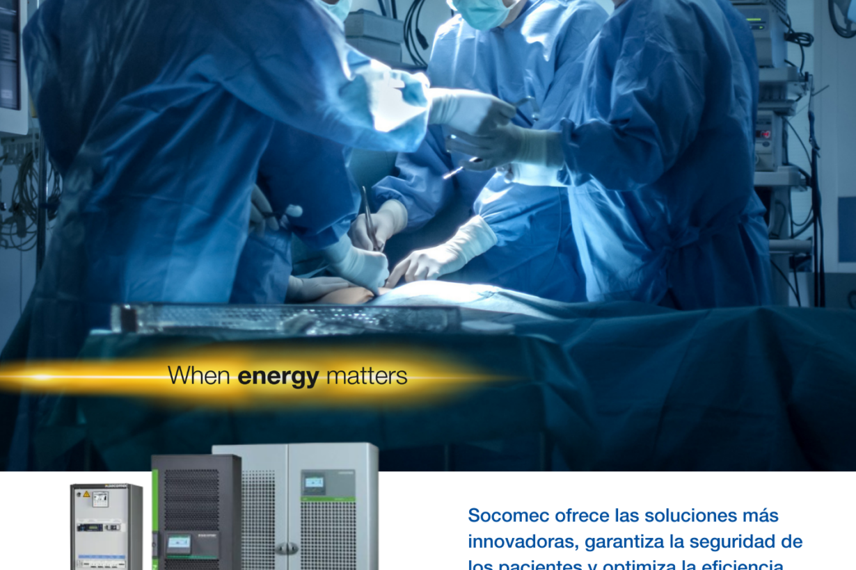 Socomec estará presente en Hospea Equipamiento 2025