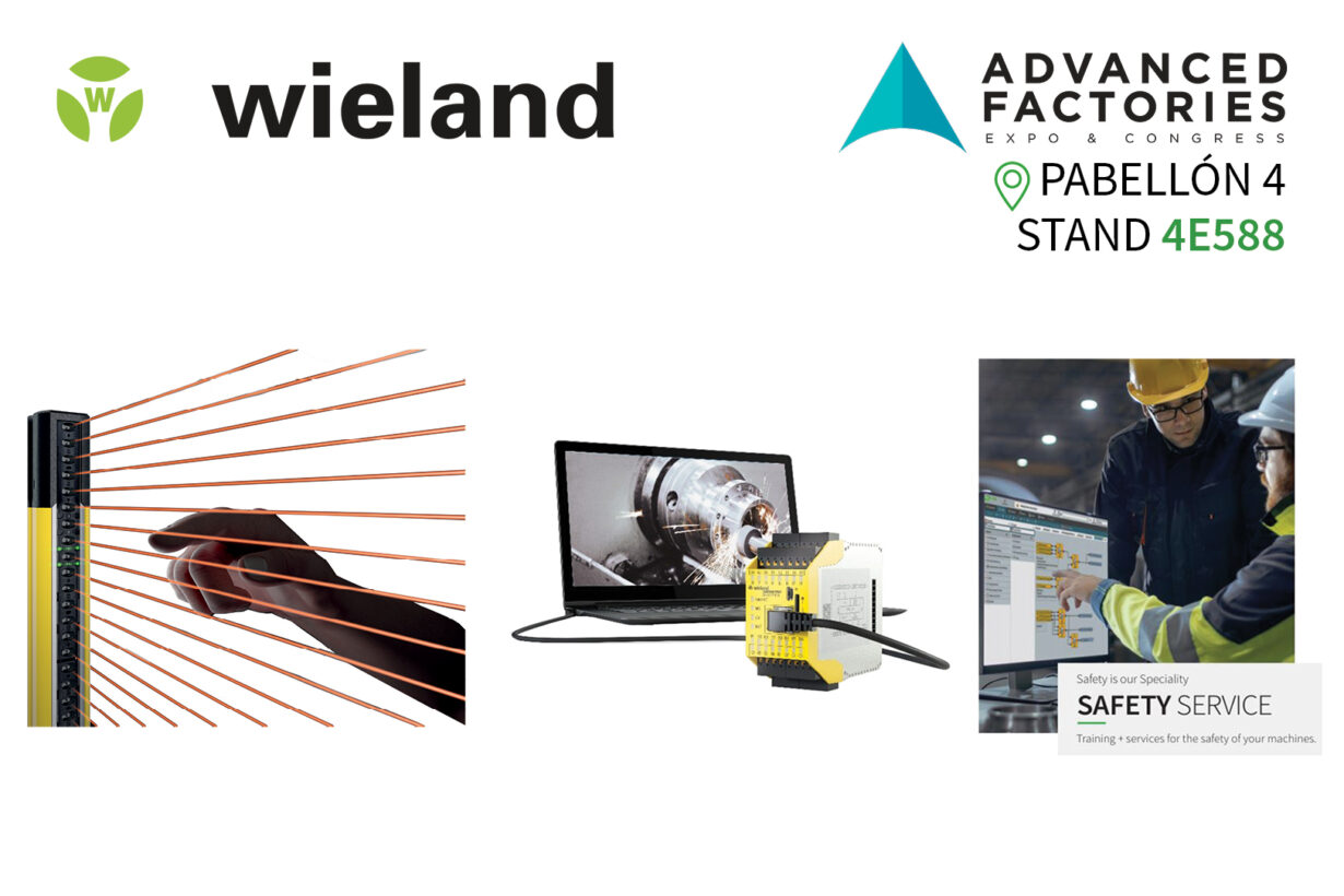 Wieland Electric presentará las últimas novedades para la seguridad industrial en Advanced Factories 2025.
