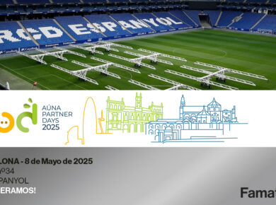 Famatel reafirma su compromiso con la innovación y la cercanía al cliente en los AÚNA PARTNER DAYS 2025